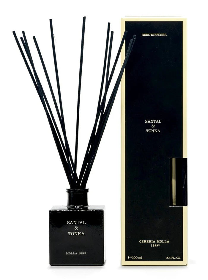 Santal & Tonka Black 3.4 fl oz/100 ml Reed Diffuser