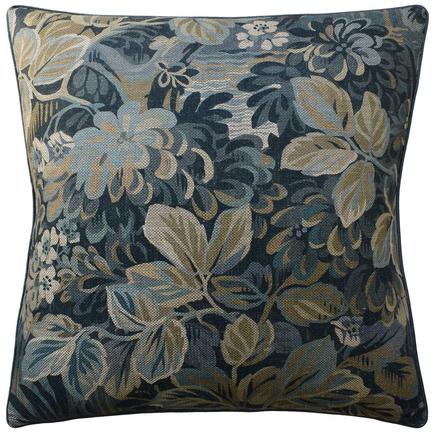 NIGHT GARDEN SPA BLUE PILLOW - PIPED