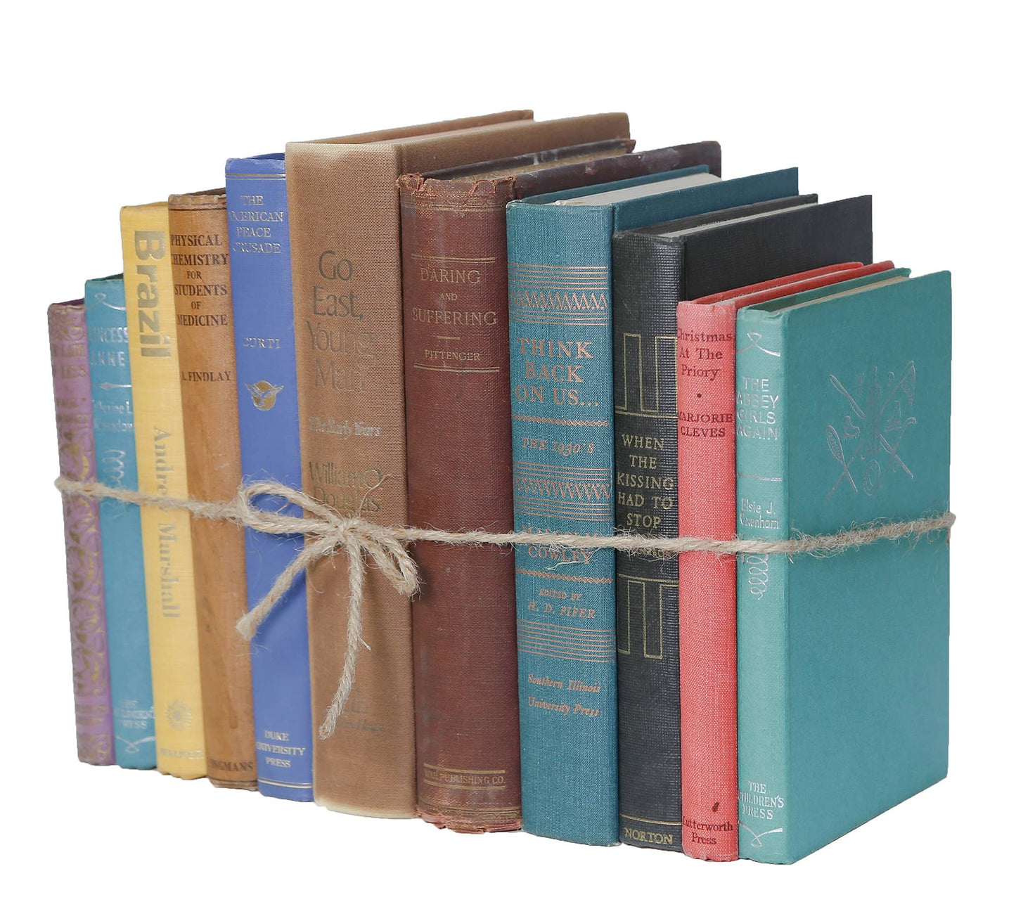 Decorative Books Bundle - Vintage Mix