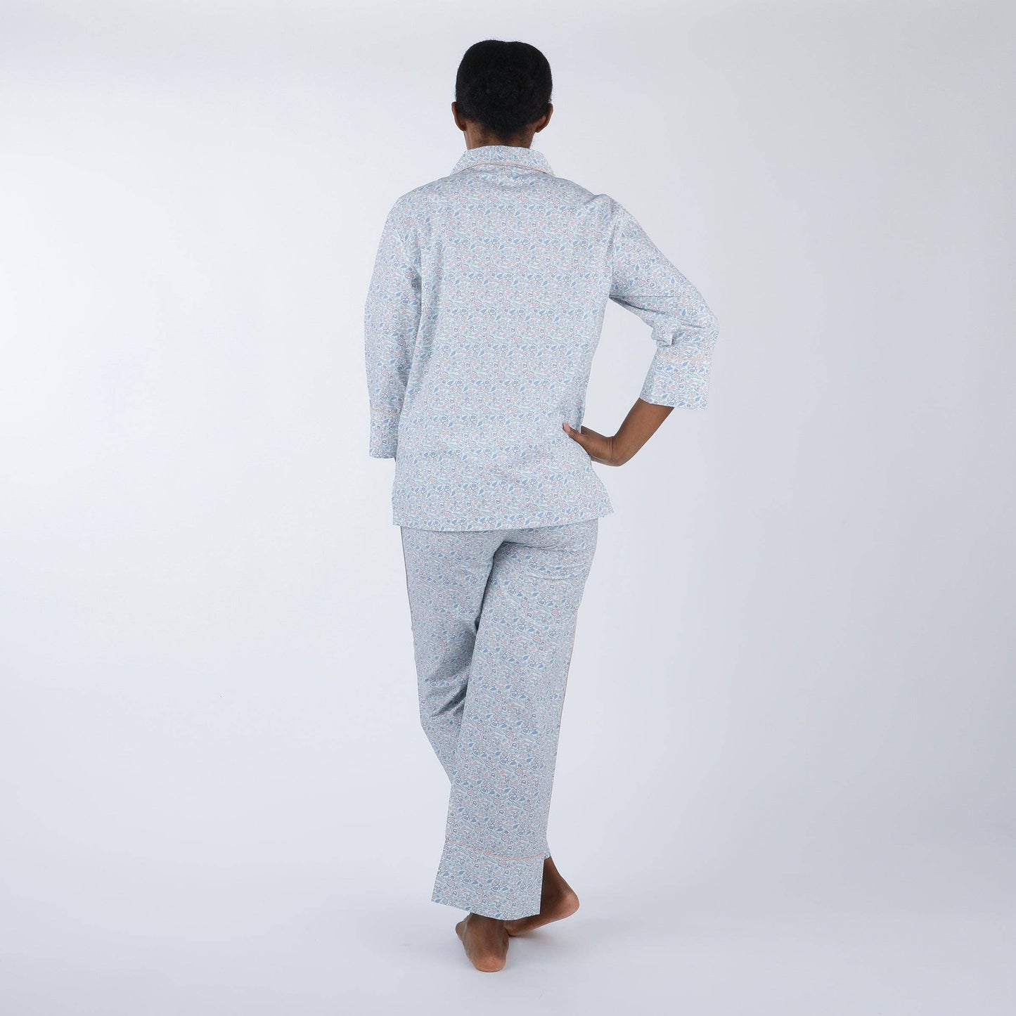 CLASSIC COTTON PAJAMAS IN FRENCH FLORAL