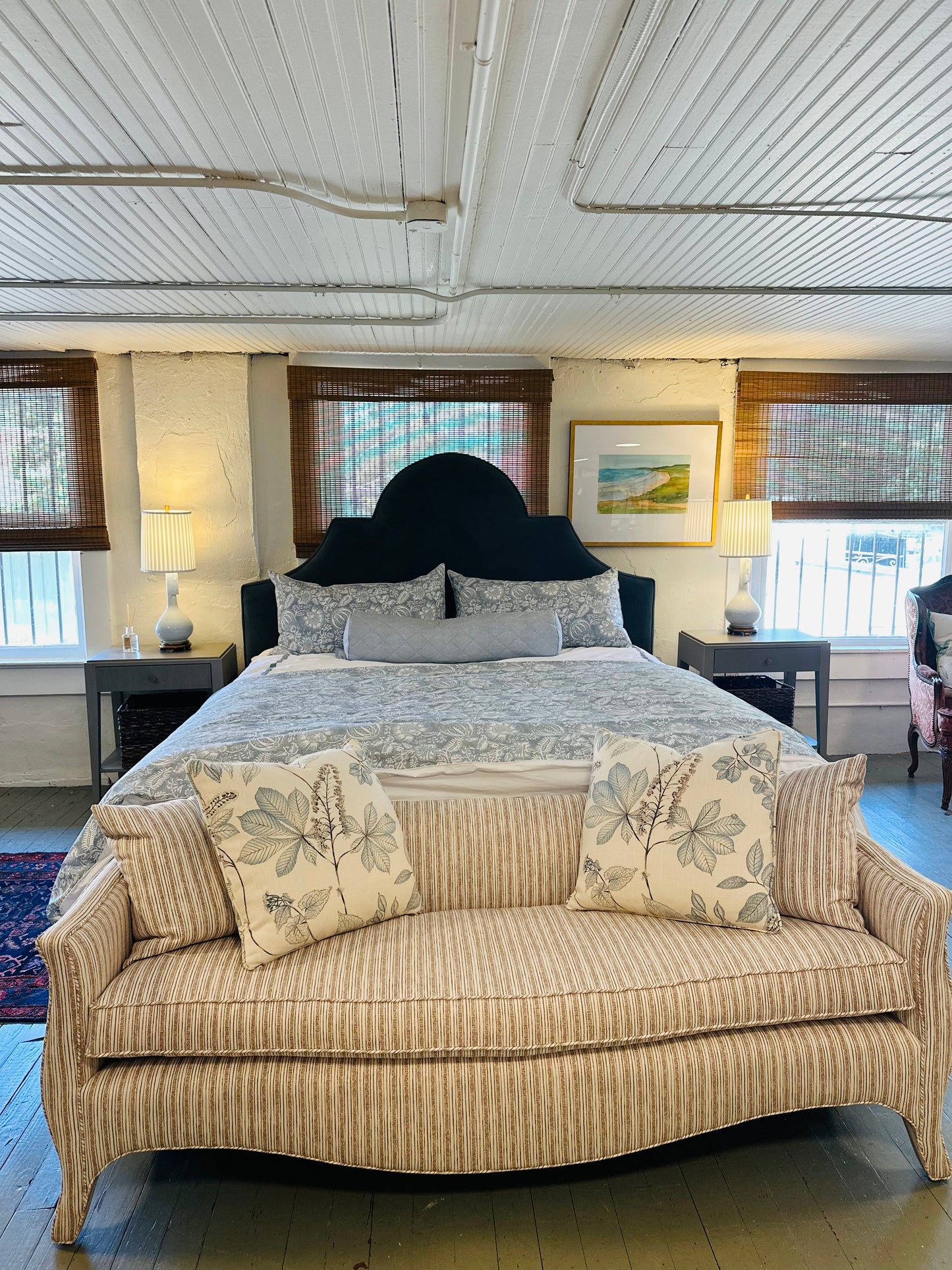King Upholstered Bed