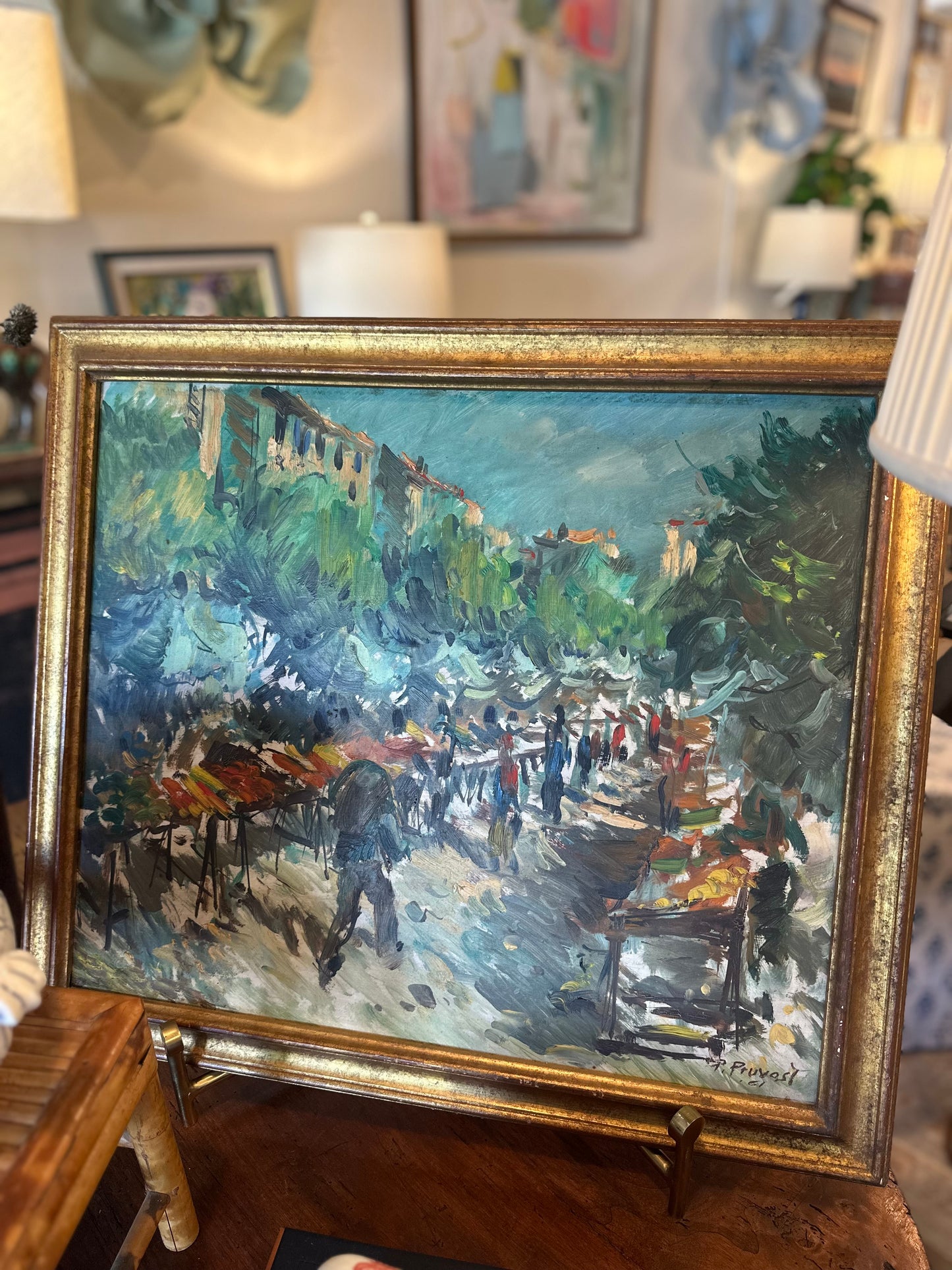 Street Scene Painting