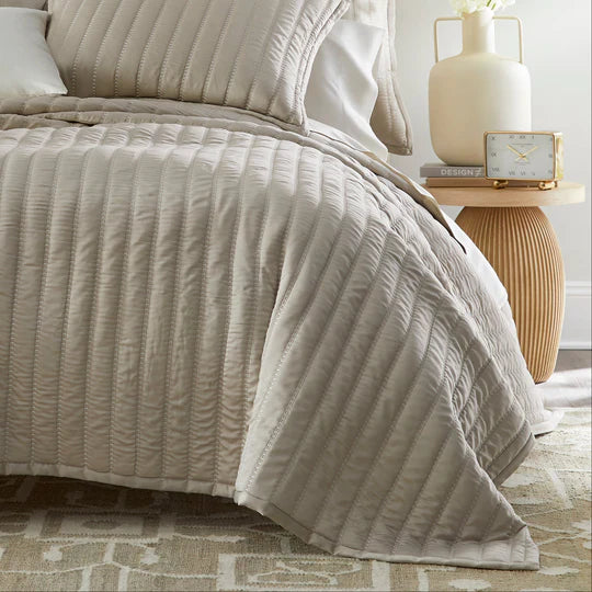 Urban Bamboo Mushroom Coverlet King