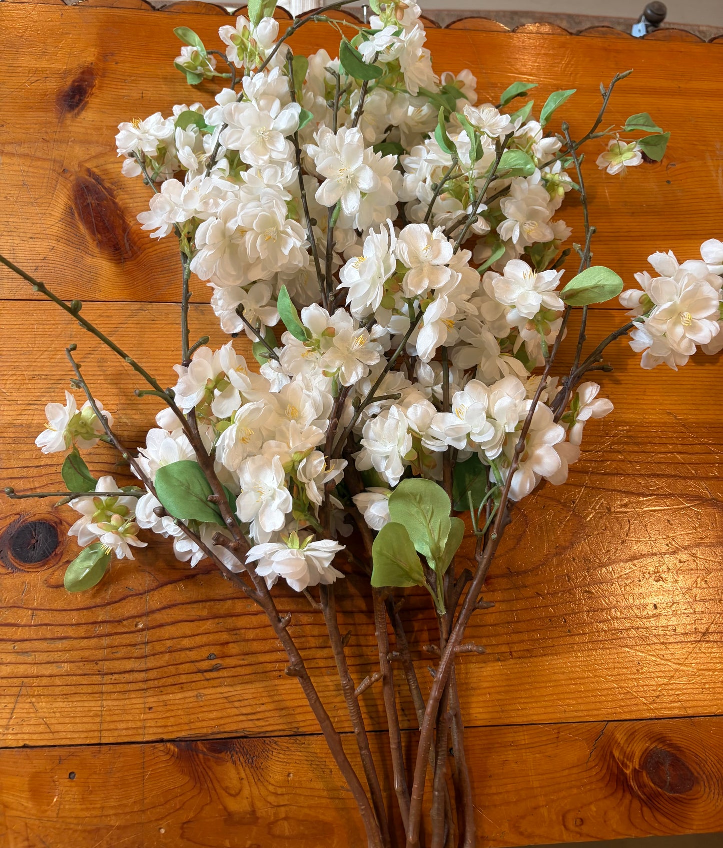 White Floral Stem