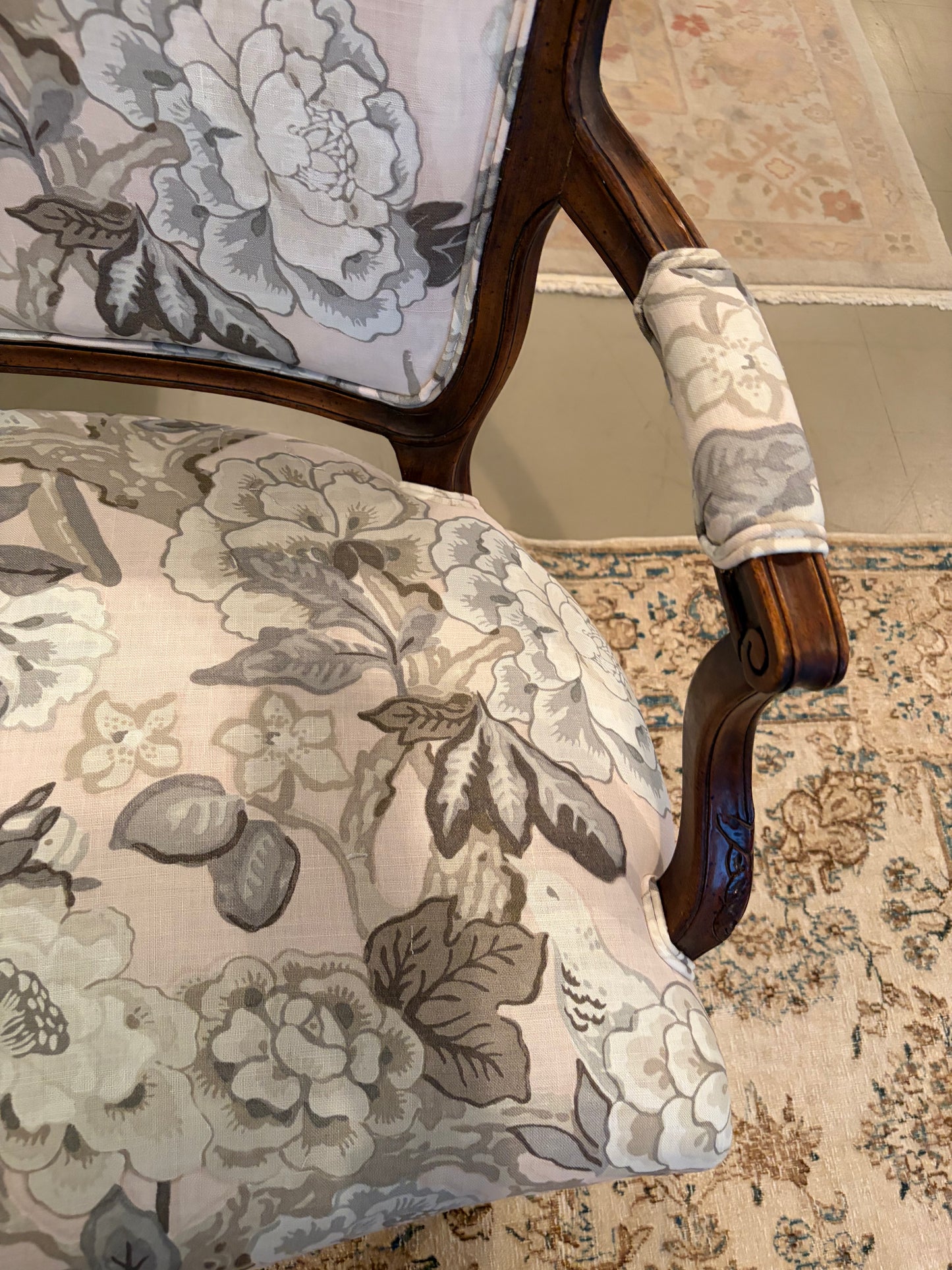 Floral Bench