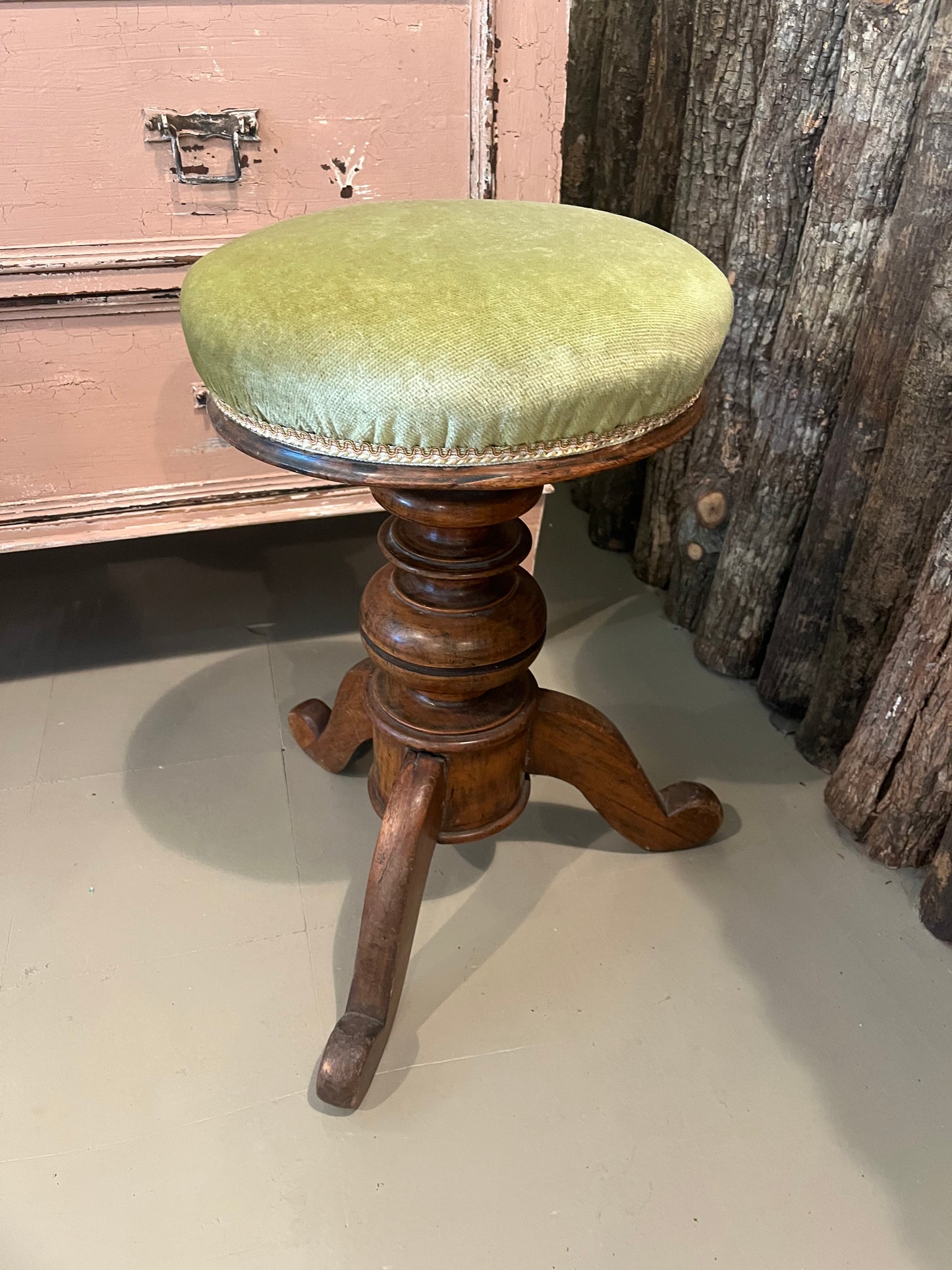 Green Stool