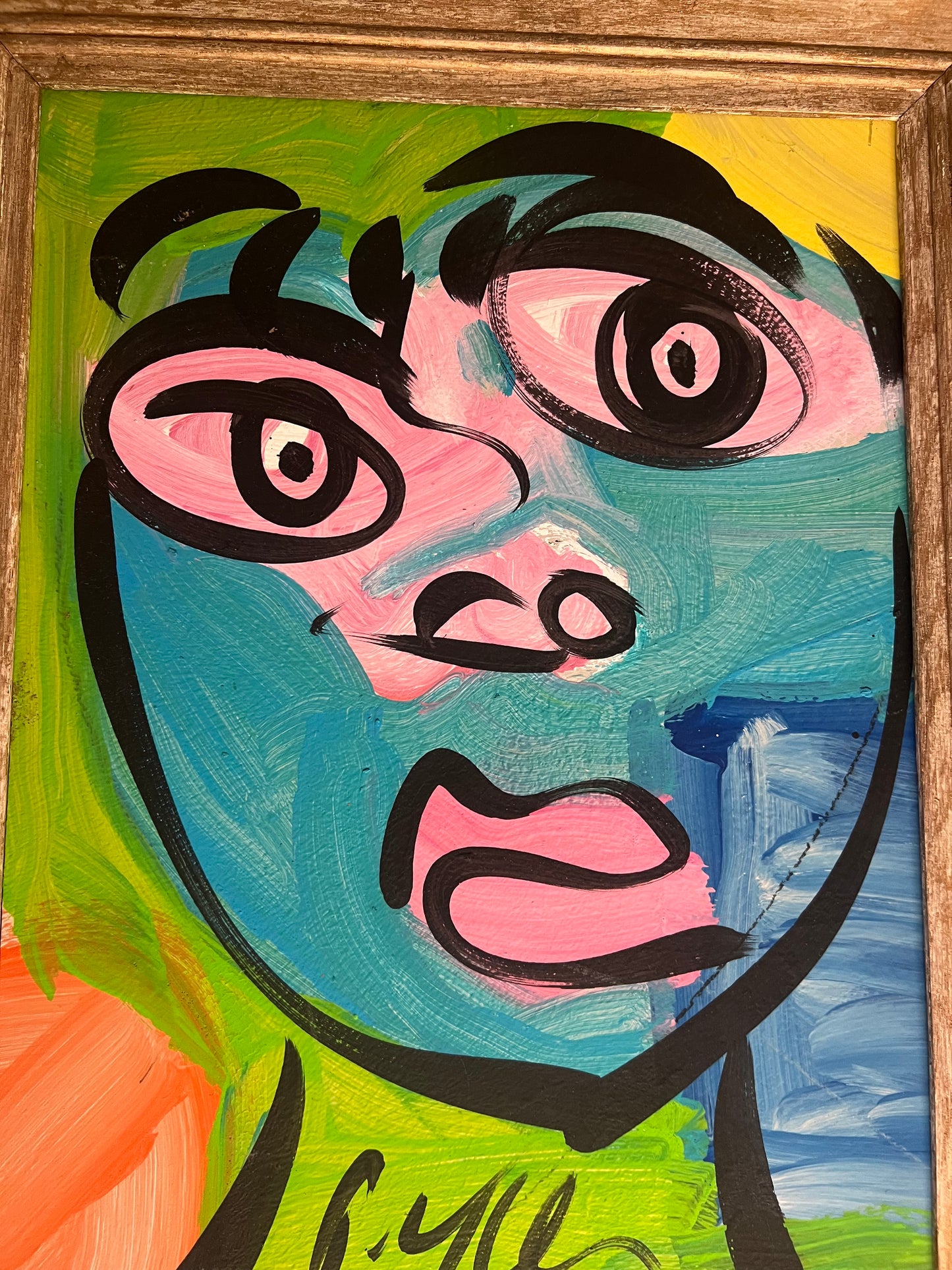 Peter Keil Abstract Face Painting