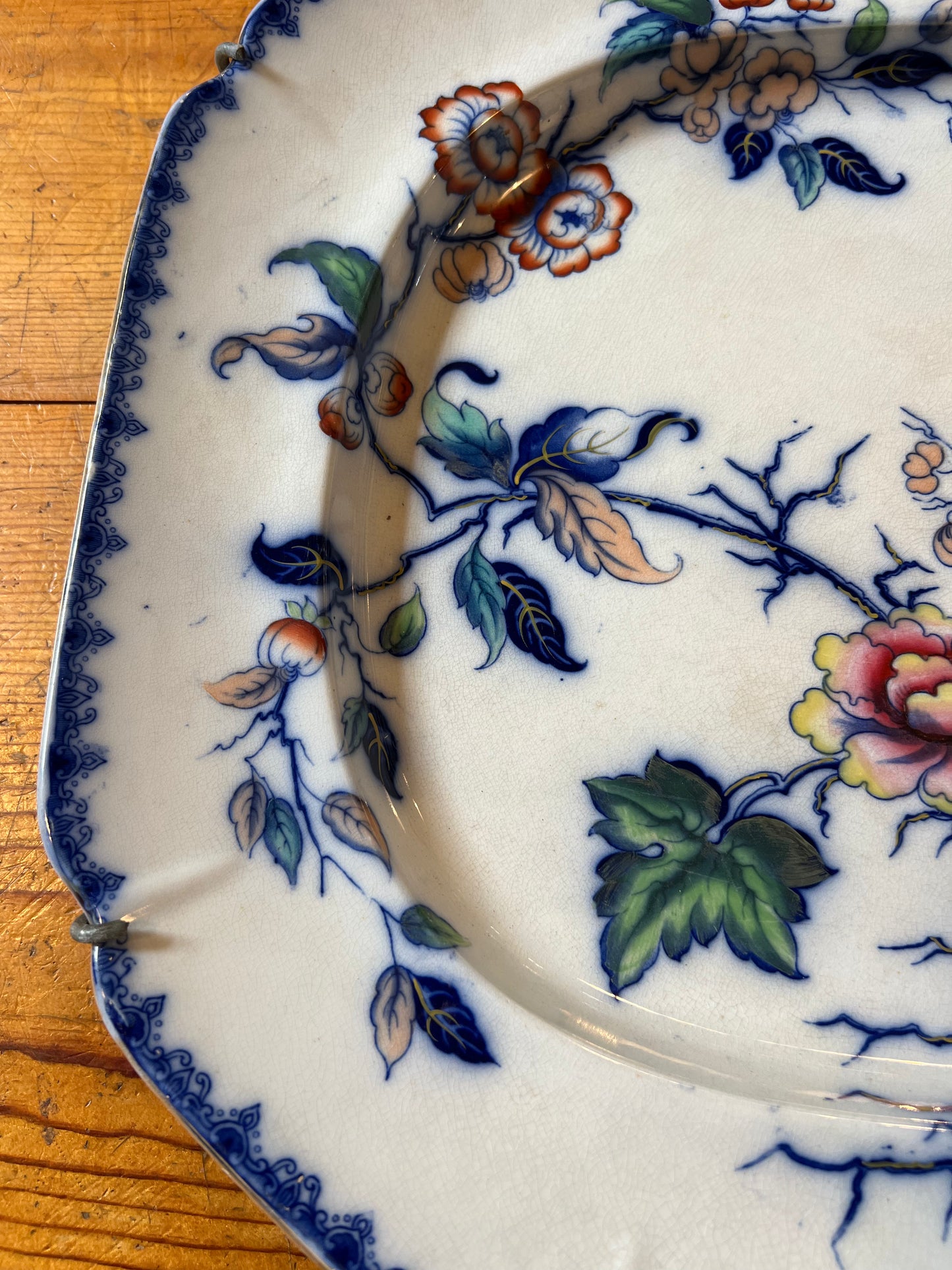 Large Antique English Platter