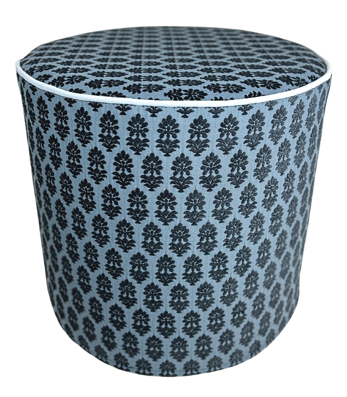 Francie Ottoman - Azul/Chambray