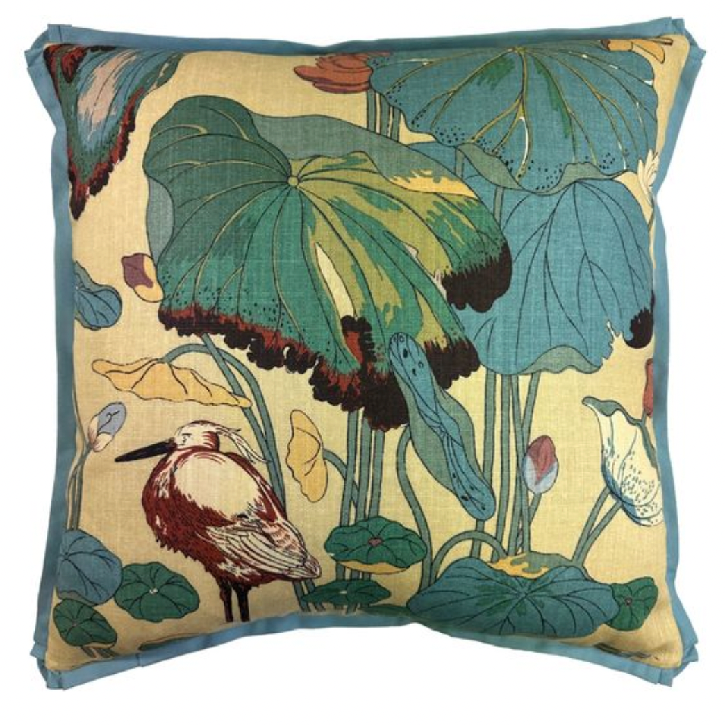 Baker Nympheus Straw Pillow