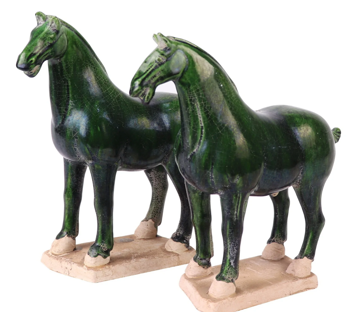 Porcelain Horse Statue