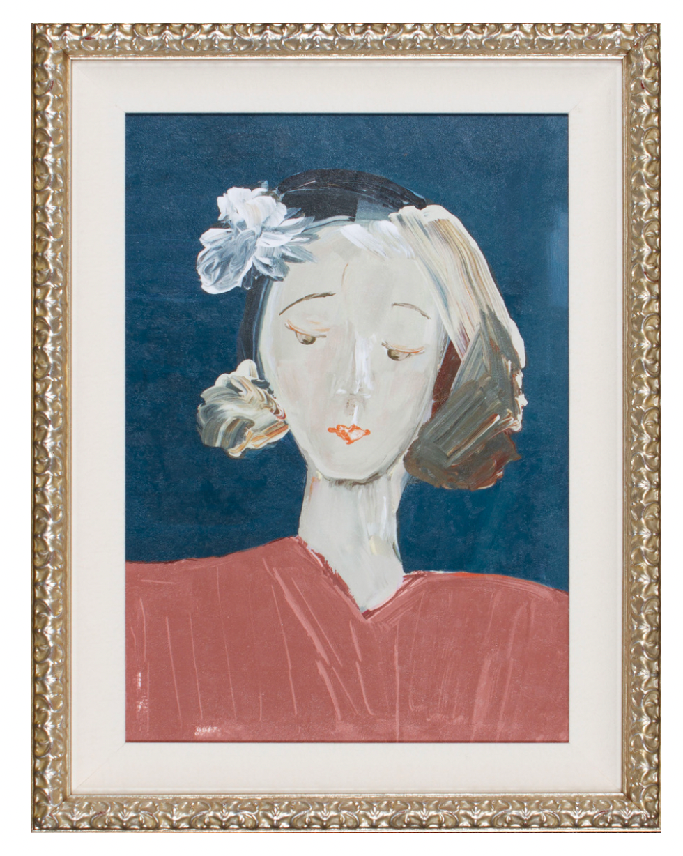 Vintage Portrait I Art