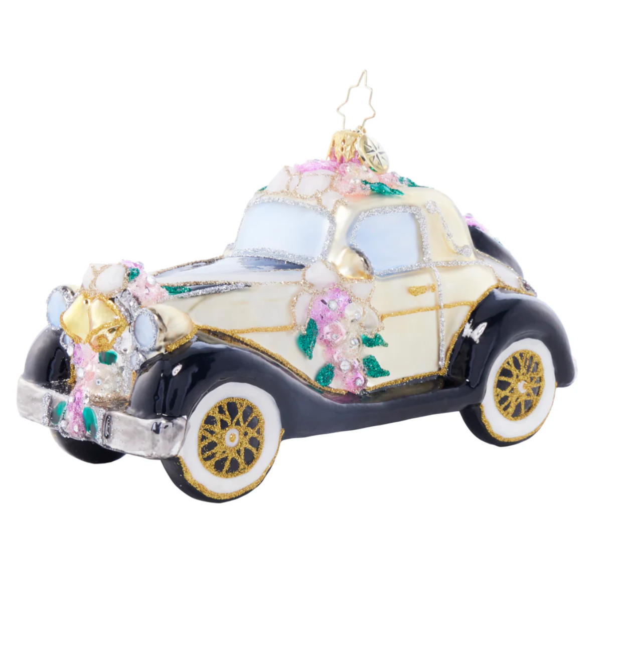 Wedding Day Wheels Ornament