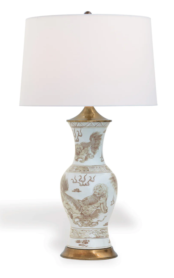Chow Brown Lamp