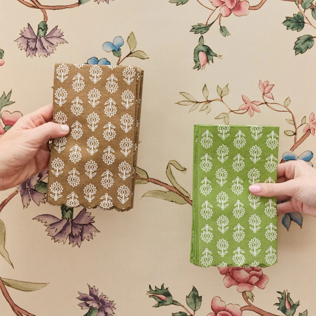 Weezie Linen-Like Paper Guest Towels (25 pieces)