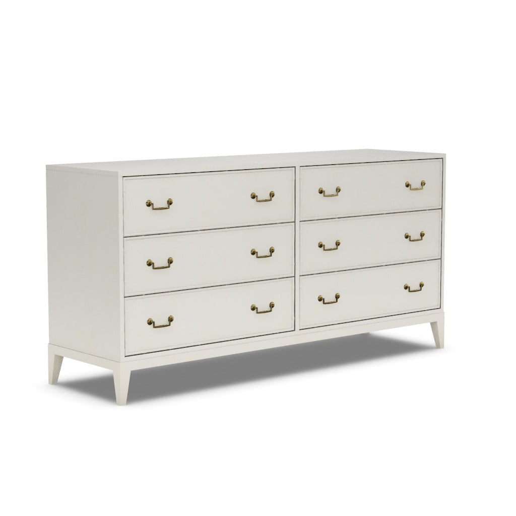 Details 6 Drawer Low Dresser