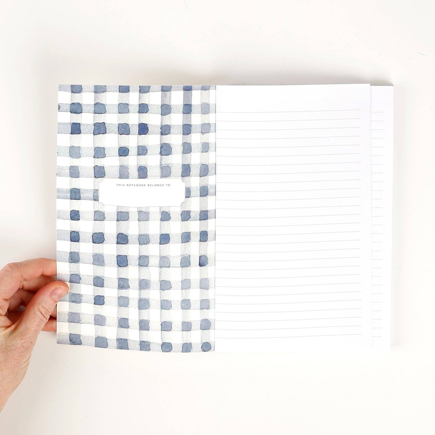 Softtouch Cover Notebook with Original Watercolor Artwork
