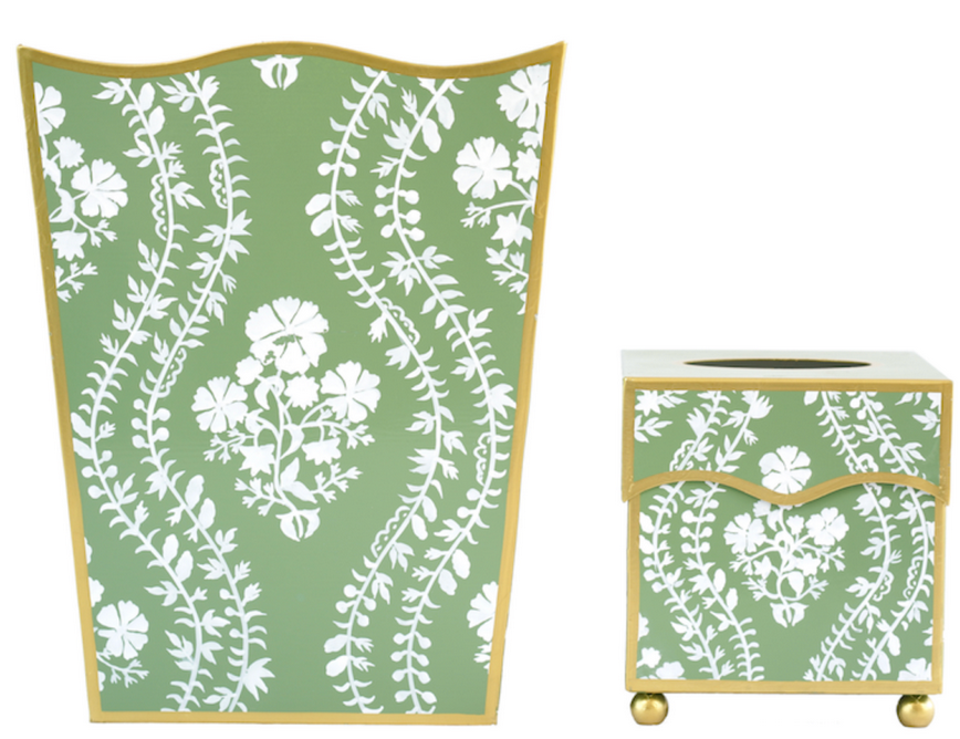 Floral Wastepaper Baskets