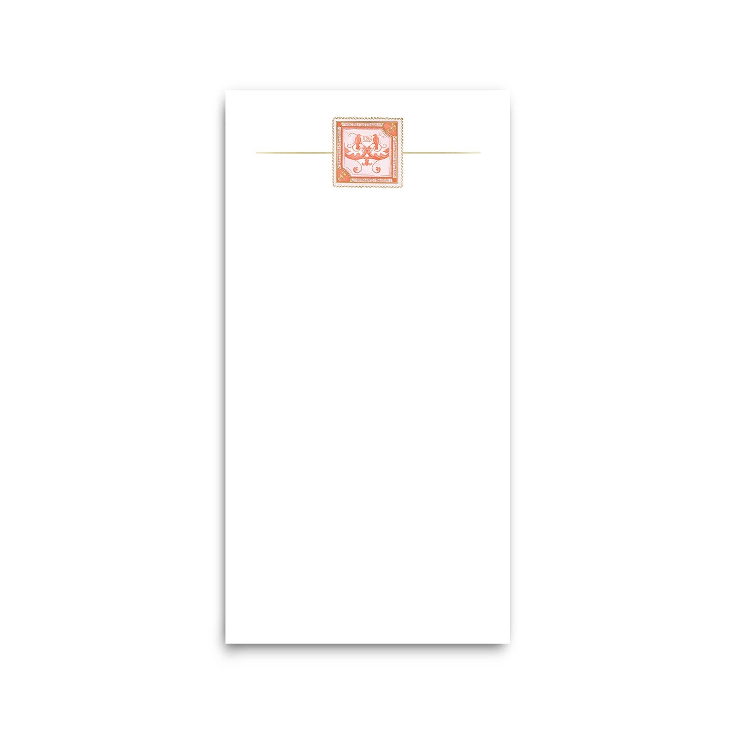 Red Stamp Notepad