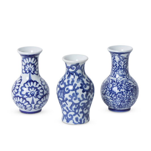 Porcelain Vine Petite Vase