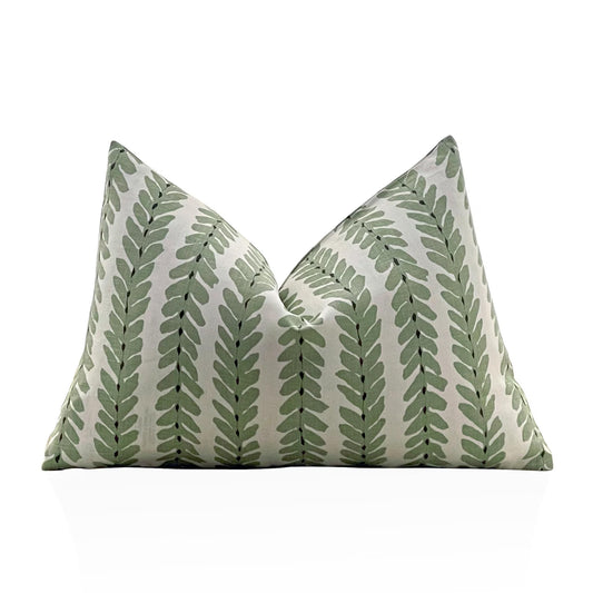 WOODPERRY MOSS Lumbar Pillow