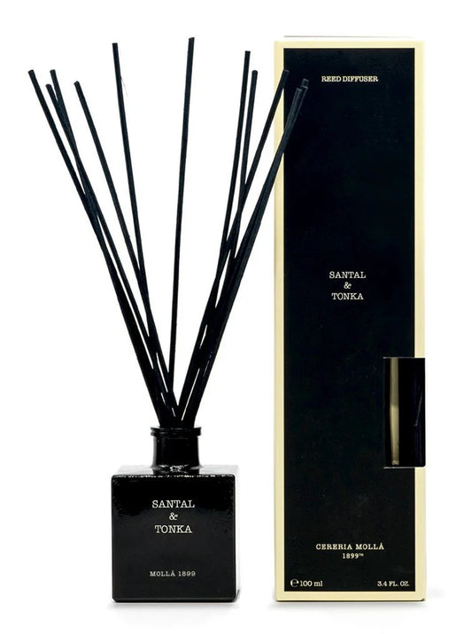 Santal & Tonka Black 3.4 fl oz/100  ml Reed Diffuser