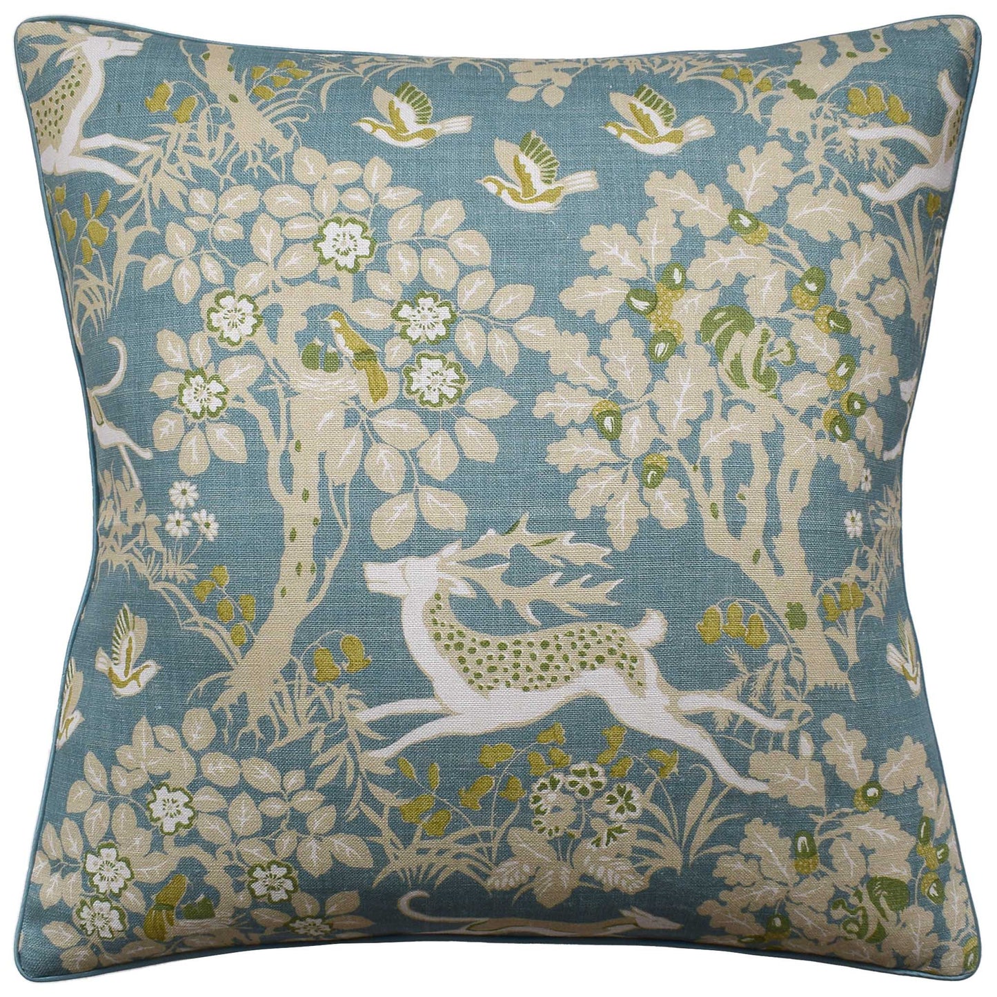 MILLE FLEUR LAKE PILLOW - PIPED