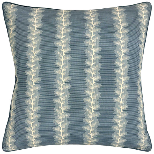 FRENCH STRIPE MINERAL  PILLOW - PIPED