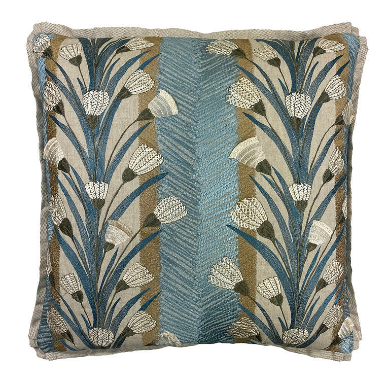Maybell Blue Pillow