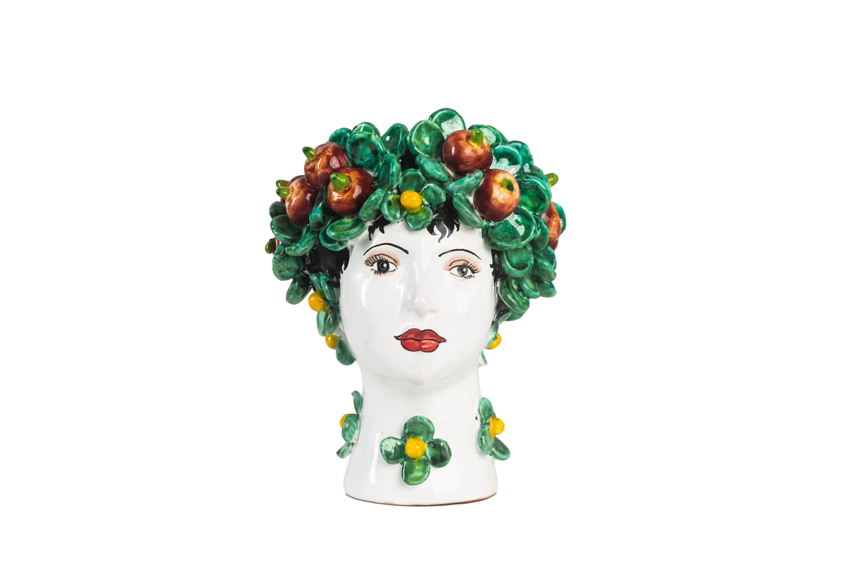 Small Ceramic Head Vase