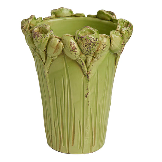 Les Fleur Green Case, Flowers
