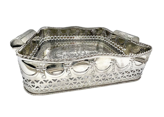 Embossed Rectangular Tray