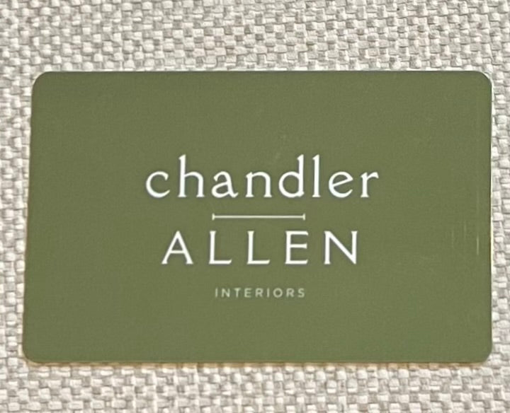 Chandler Allen Interiors Gift Card