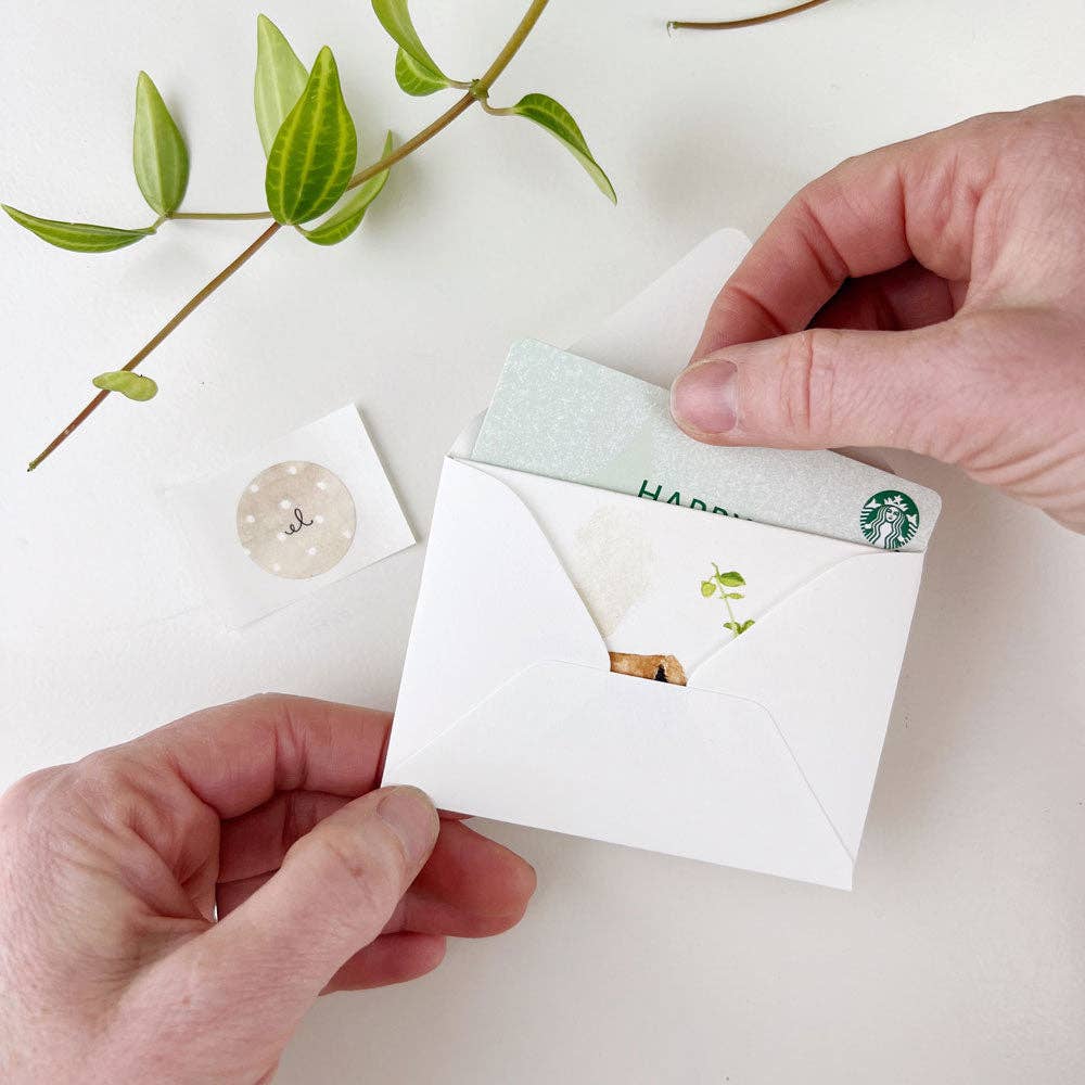 Cottage mini notecard