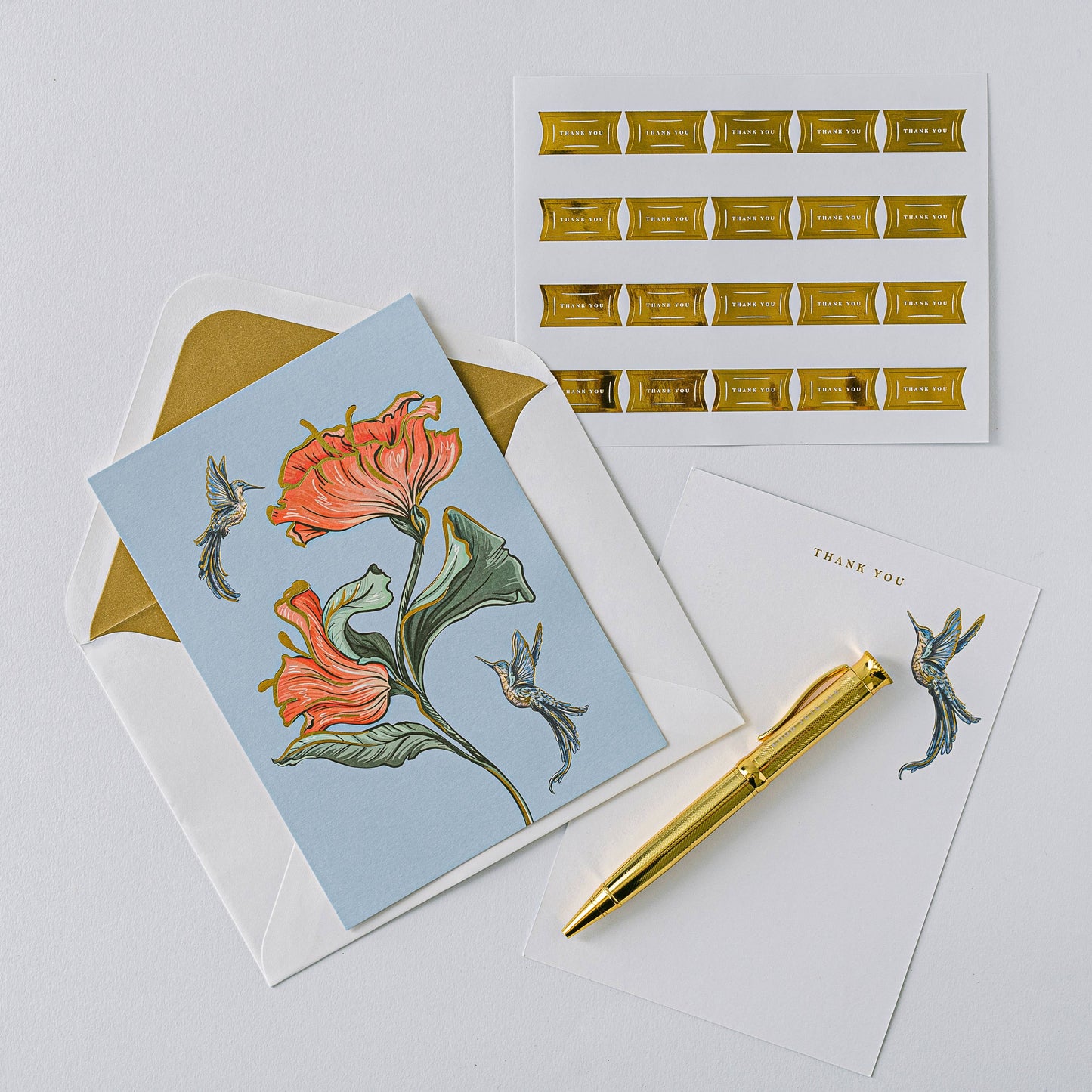 Hummingbird Luxury Thank You Set