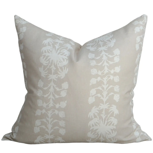 Palmberry Pillow in Taupe