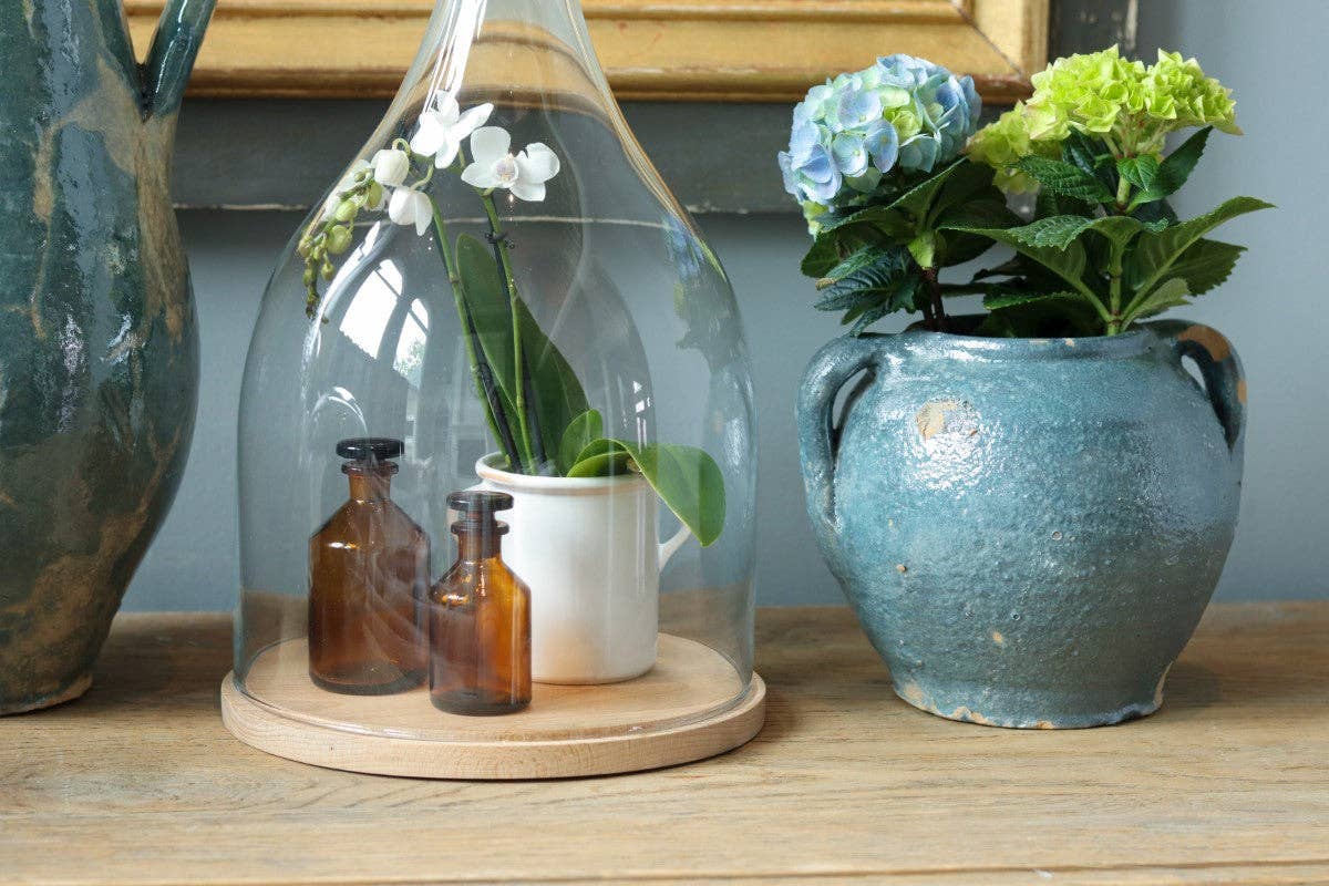 Found Blue Tones Confit Pot