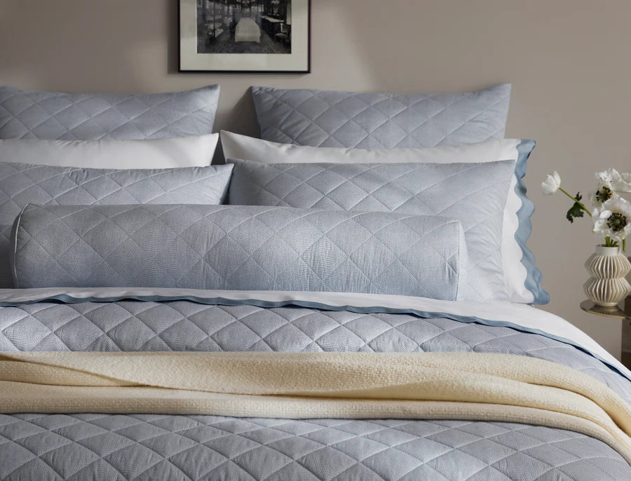 JASPER PILLOW: HAZY BLUE