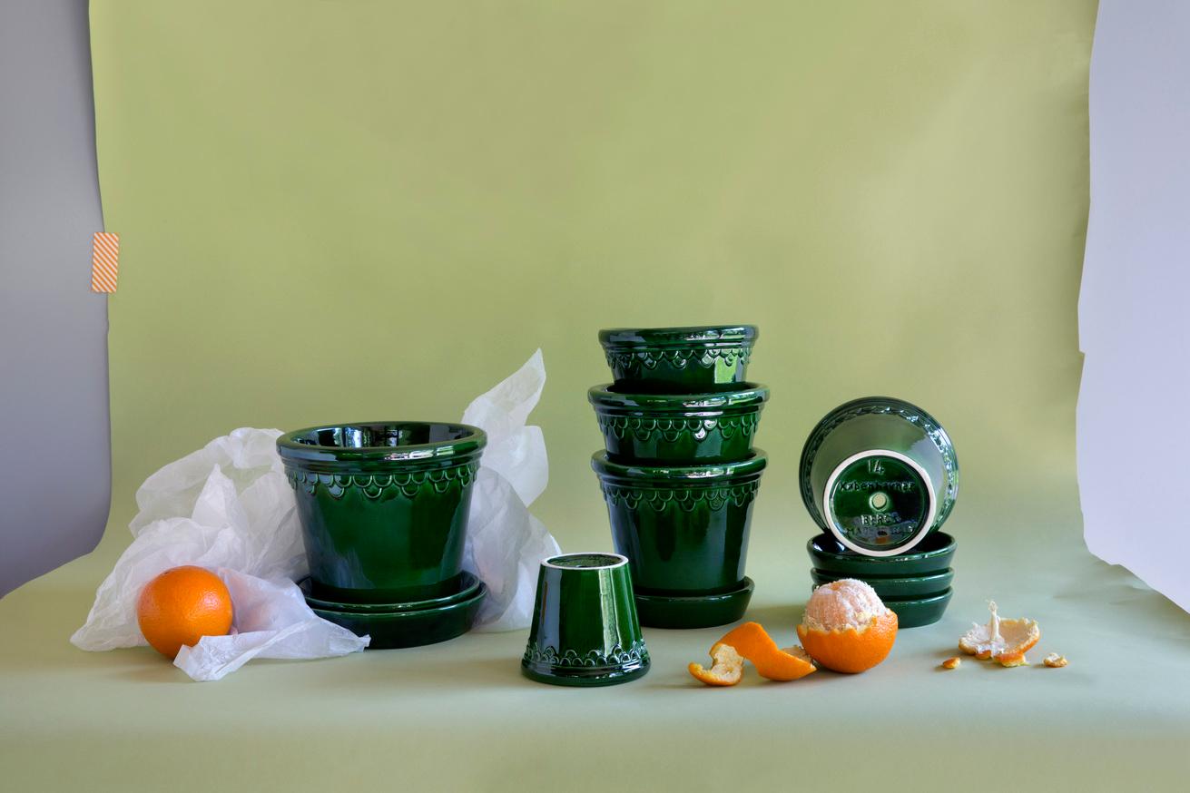 Københavner GLAZED Emerald Green