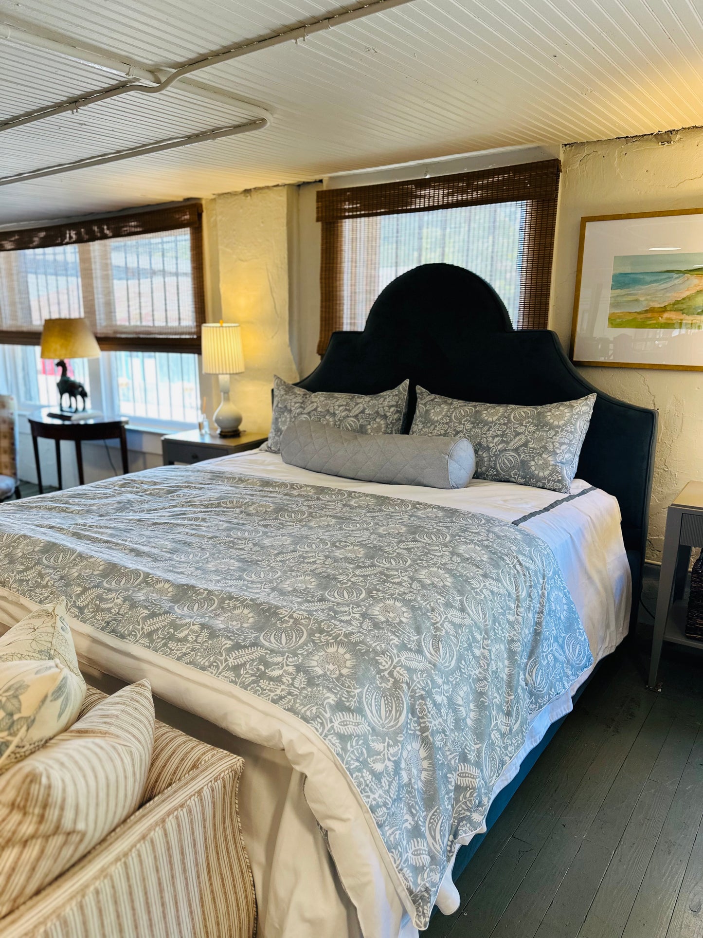 King Upholstered Bed