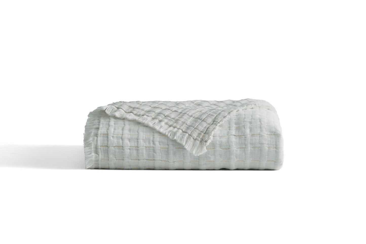 Devon King Coverlet - Mist