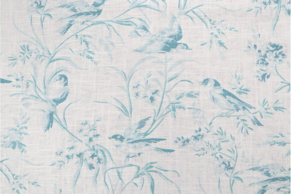 French General Aviary Toile Lumbar Pillow