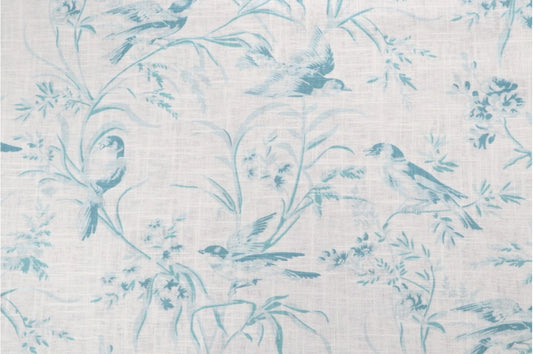 French General Aviary Toile Lumbar Pillow