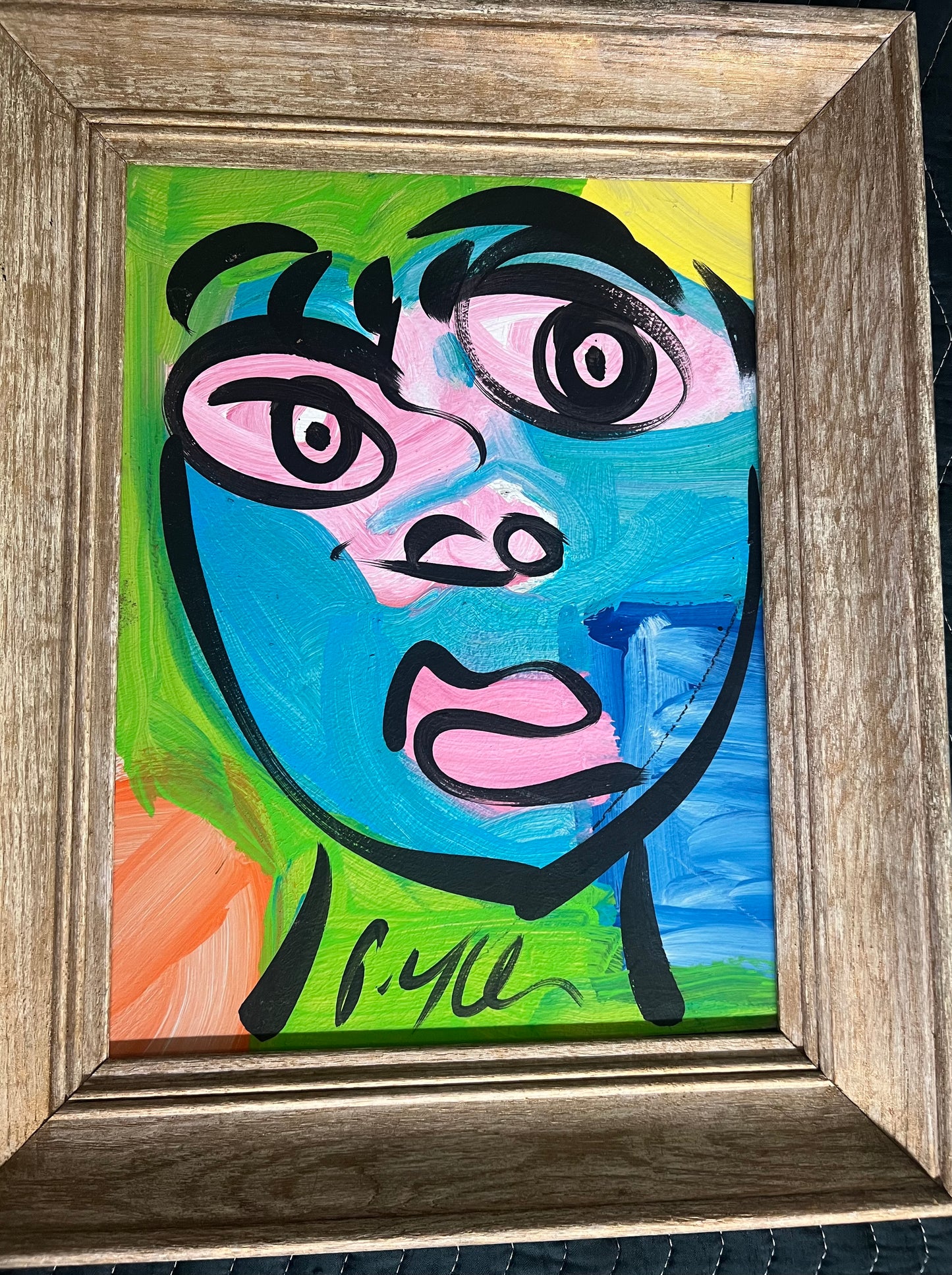 Peter Keil Abstract Face Painting