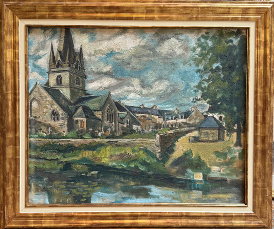 Vintage French Painting