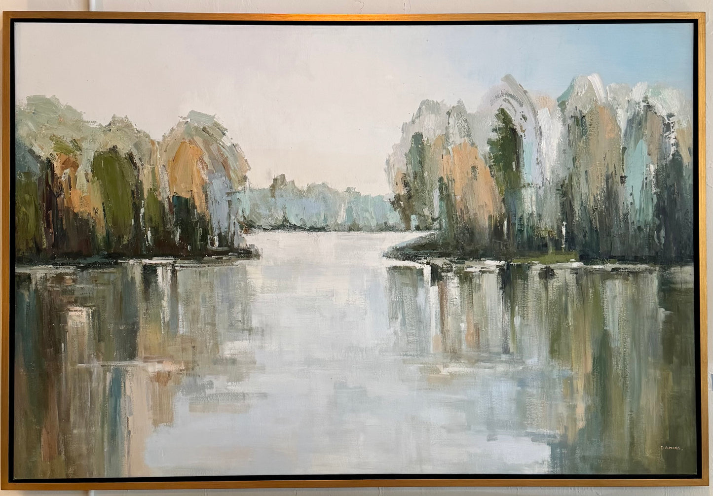 River Landscape Art