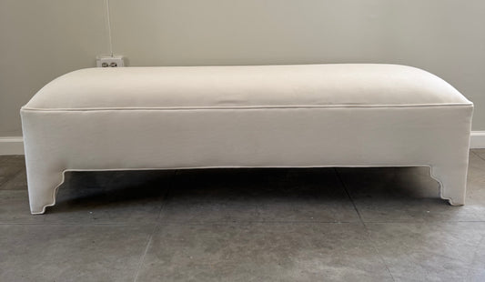 White Bench Seat
