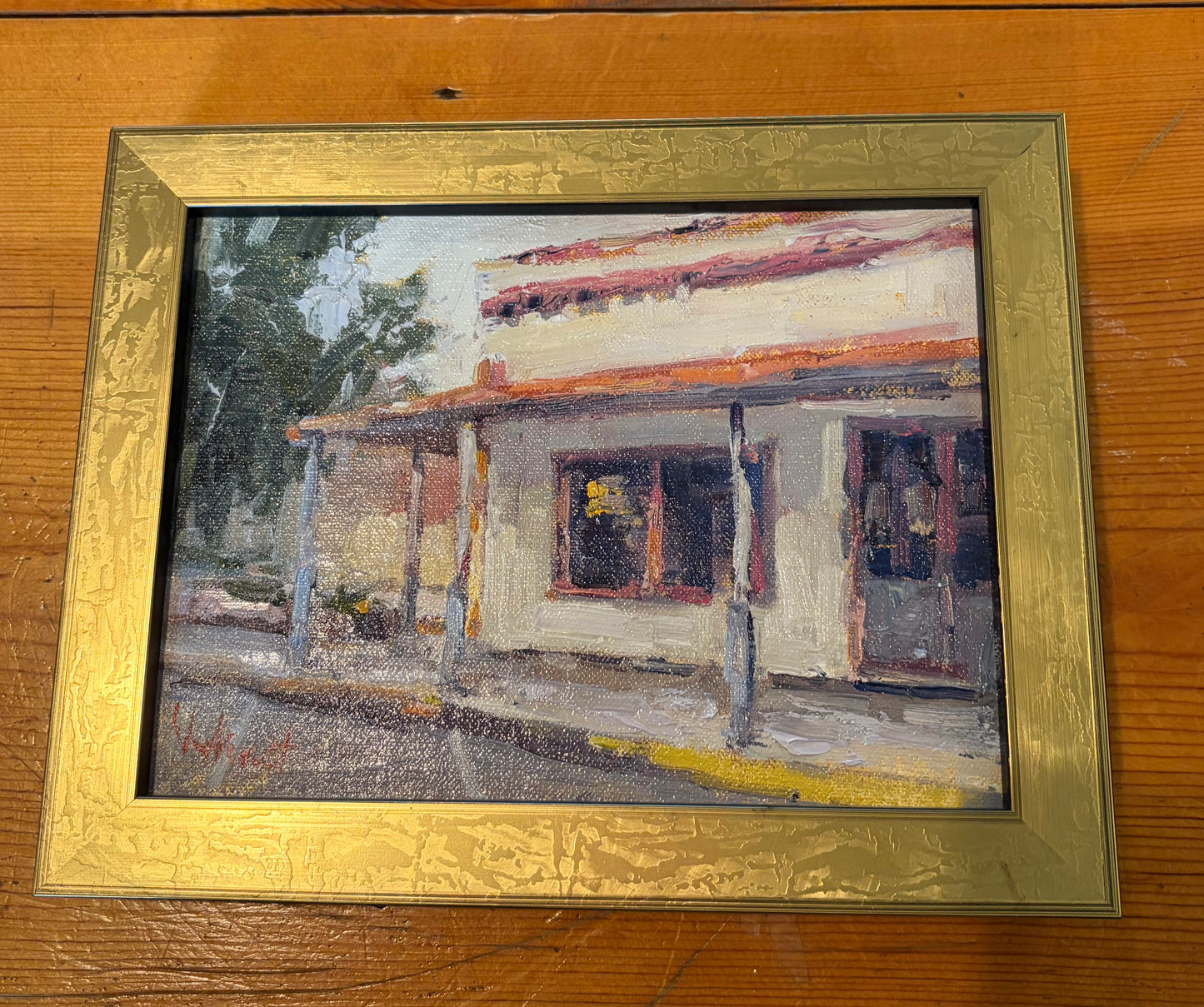 Small Storefront Scene Art