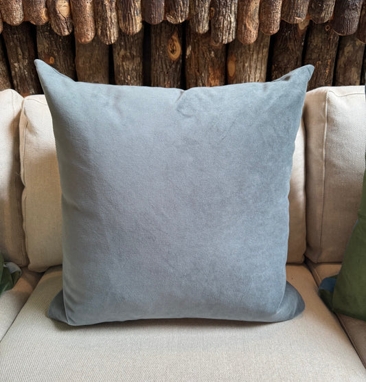 Blue Shadow Pillow