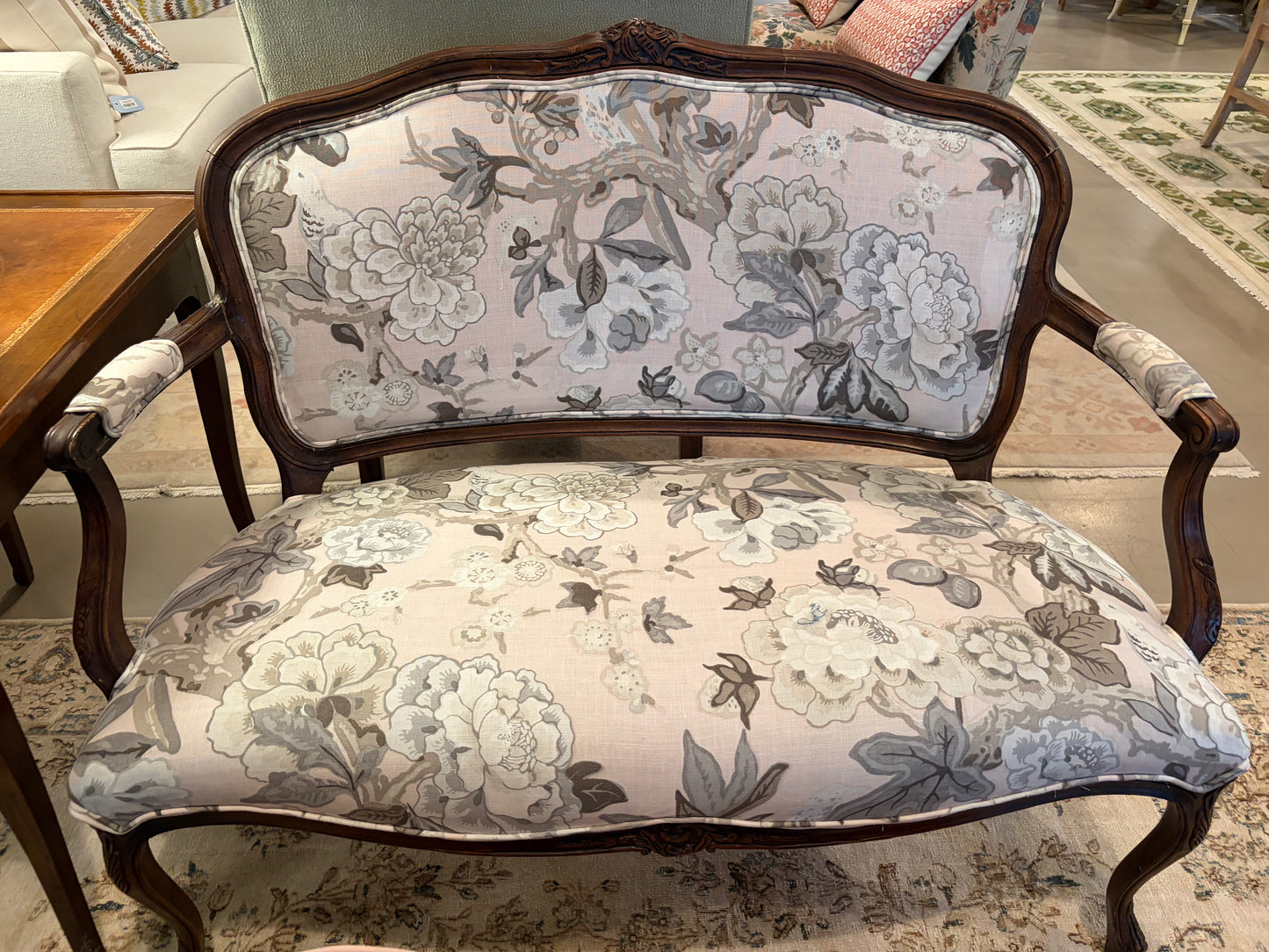 Floral Bench